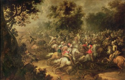 Battaglia dei cavalieri da Jacques Courtois